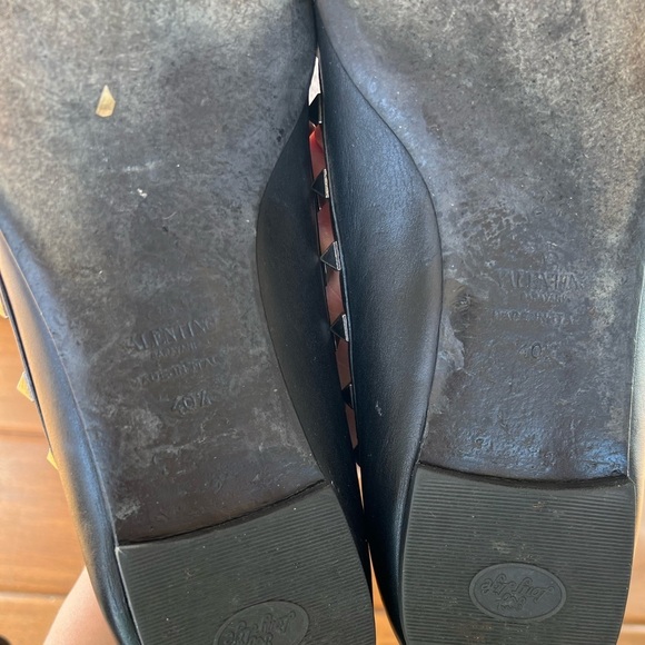 Rockstud Pointed Toe Ballerina Flat - Picture 9 of 15